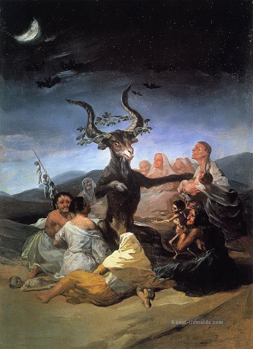 Francisco goya Hexen Sabbat 1789 Ölgemälde